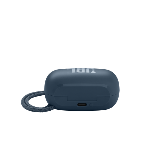JBL Reflect Flow Pro - Blue - Waterproof true wireless Noise Cancelling active sport earbuds - Detailshot 4 image number null